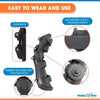 Walkin’ Wheels - Adjustable Splint-Dog Splint-Walkin Wheels- Silver Circle Pets