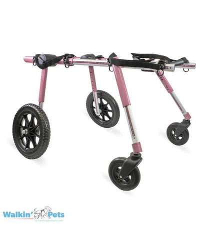 Walkin’ Wheels Full Support/4-Wheel MEDIUM (11 to 30 kg)-Dog Wheel Chair-Walkin Wheels- Silver Circle Pets