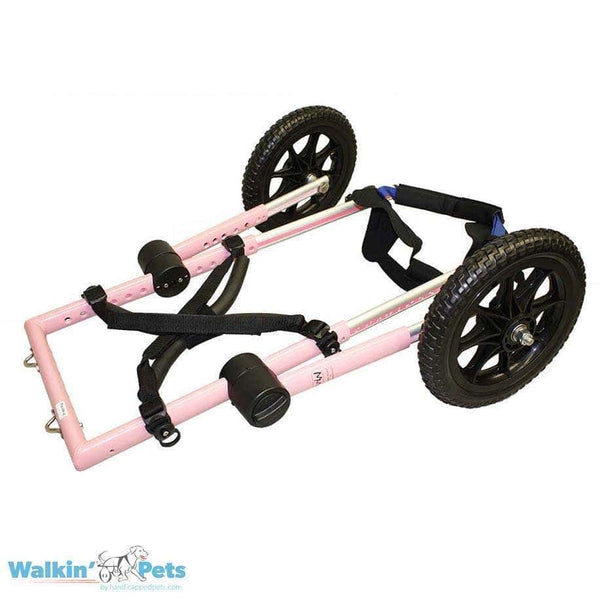 Walkin Wheels® LARGE Rear Dog Wheelchair (31 to 82 kg)-Dog Wheel Chair-Walkin Wheels- Silver Circle Pets