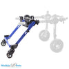Walkin Wheels® MINI Front Wheel Attachment-Dog Wheelchairs-Walkin Wheels- Silver Circle Pets