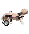 Walkin Wheels® SMALL Rear Dog Wheelchair (3.5 - 11kg)-Dog Wheelchairs-Walkin Wheels- Silver Circle Pets