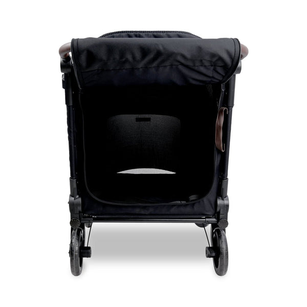 WonderFold Hudson Pet Stroller | with FlatFold™ Technology-Pet Strollers-WonderFold- Silver Circle Pets