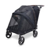WonderFold Hudson Pet Stroller | with FlatFold™ Technology-Pet Strollers-WonderFold- Silver Circle Pets