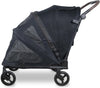 WonderFold Hudson Pet Stroller | with FlatFold™ Technology-Pet Strollers-WonderFold- Silver Circle Pets