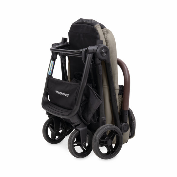 WonderFold P20 Bella Pet Stroller | AutoFold™ Technology-Pet Strollers-WonderFold- Silver Circle Pets