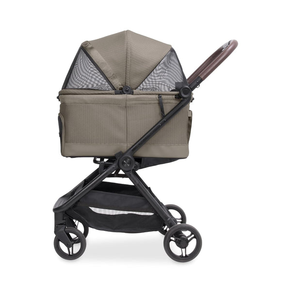 WonderFold P20 Bella Pet Stroller | AutoFold™ Technology-Pet Strollers-WonderFold- Silver Circle Pets