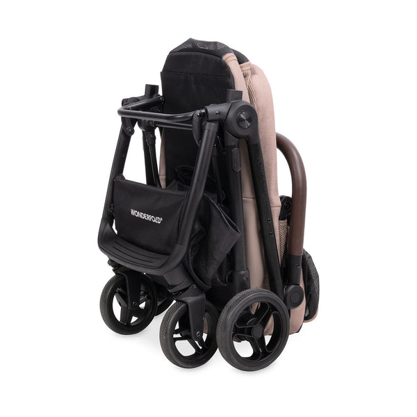 WonderFold P20 Bella Pet Stroller | AutoFold™ Technology-Pet Strollers-WonderFold- Silver Circle Pets
