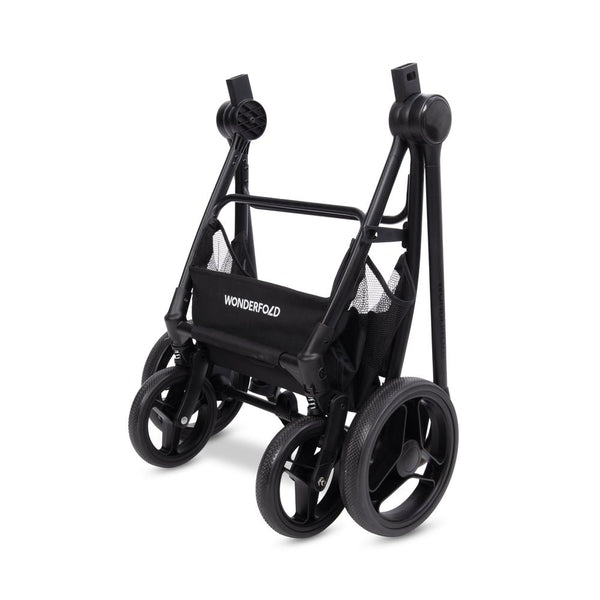 WonderFold P3 3-in-1 Pet Stroller Travel System-Pet Strollers-WonderFold- Silver Circle Pets